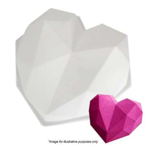 3d Geo Hearts & Diamonds